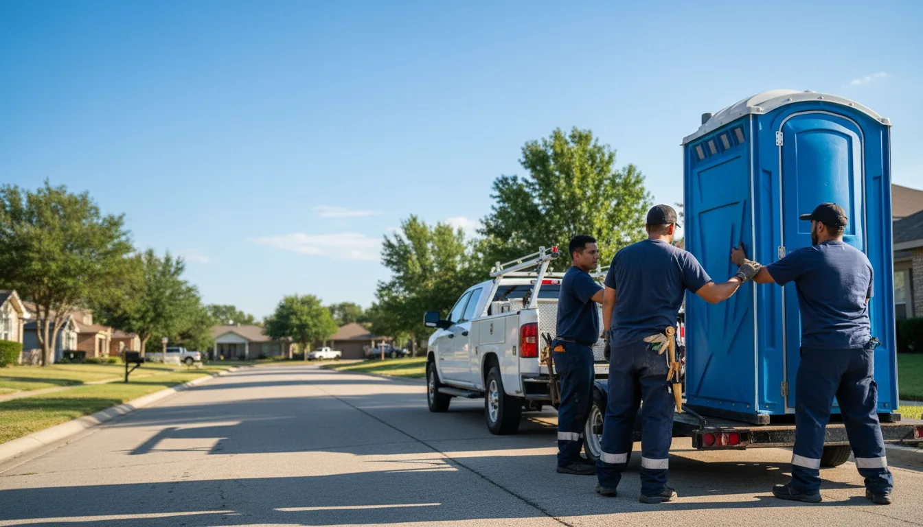 Portable Toilet Rental in Clever, MO near me
